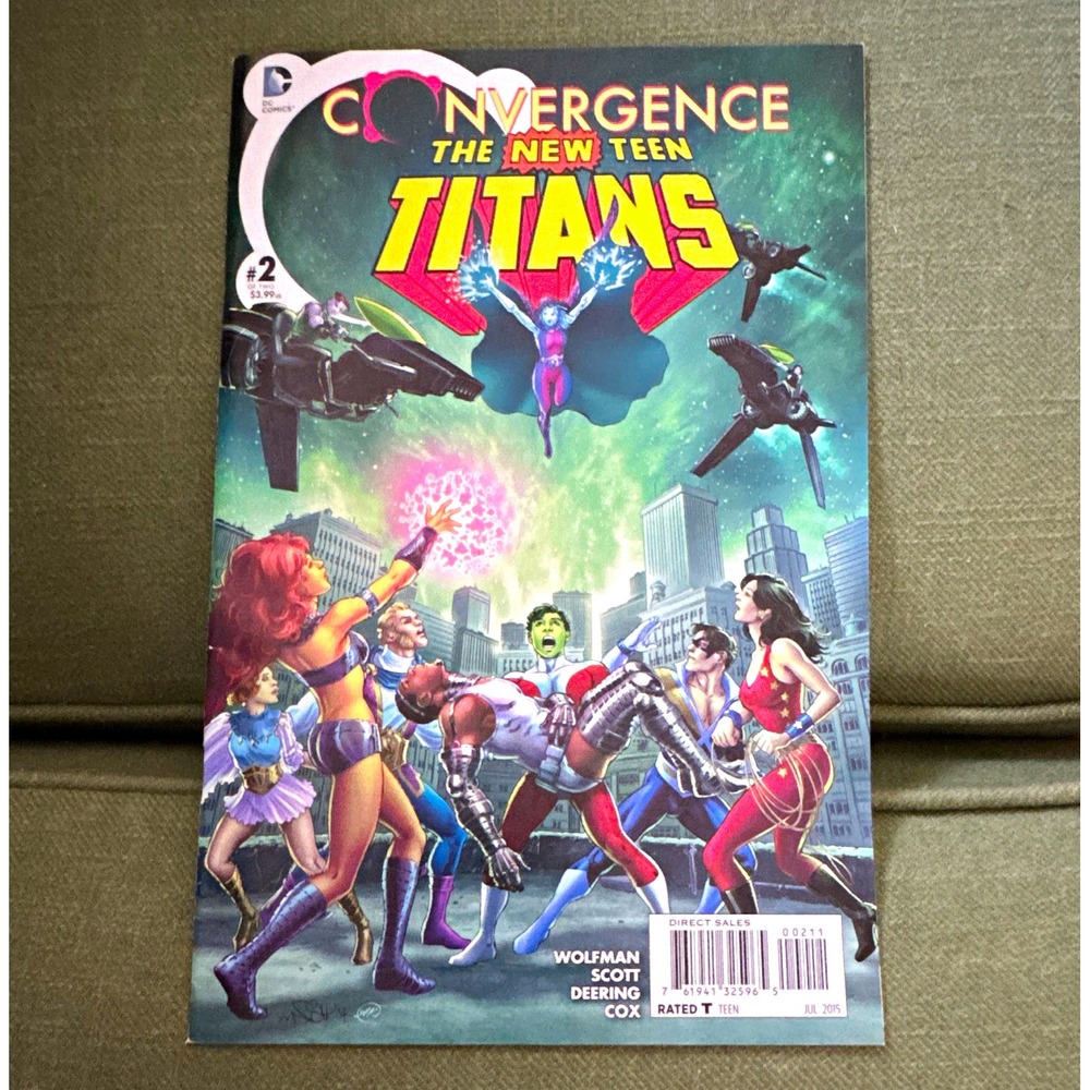 Convergence New Teen Titans #2 DC Comics 2015 Marv Wolfman Nicola Scott